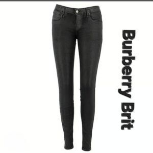 Burberry Brit Westbourne Skinny Ankle Jeans – Women’s Size 31 Grey Black Denim